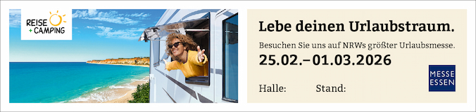 Reise + Camping-Banner