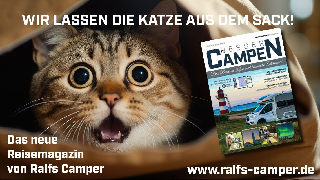 Präsentation von "besser campen" Deutschlands neuem Reisemagazin